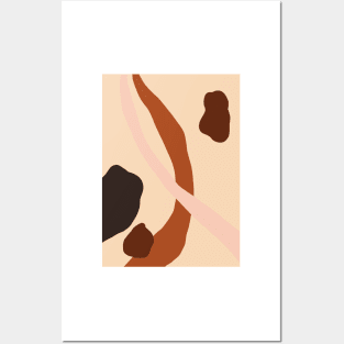 Abstract Earth Tones 3.3 Posters and Art